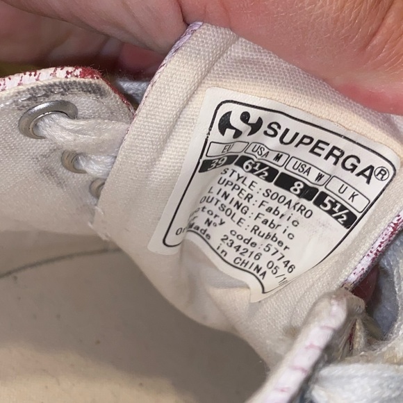 Superga shoes size 8 - Picture 7 of 7
